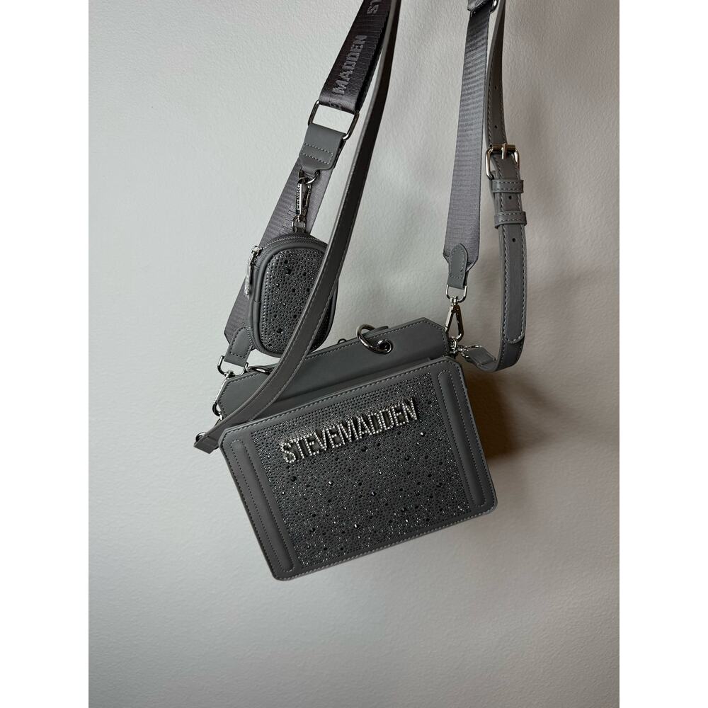 STEVE MADDEN BEVELYN CROSSBODY SATCHEL BAG (BRAND NEW)
